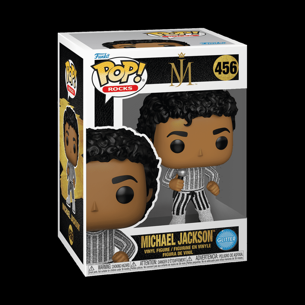 Pop! Michael Jackson (Rock With You) (Glitter) - Figurine Pop! Michael Jackson - vue 2