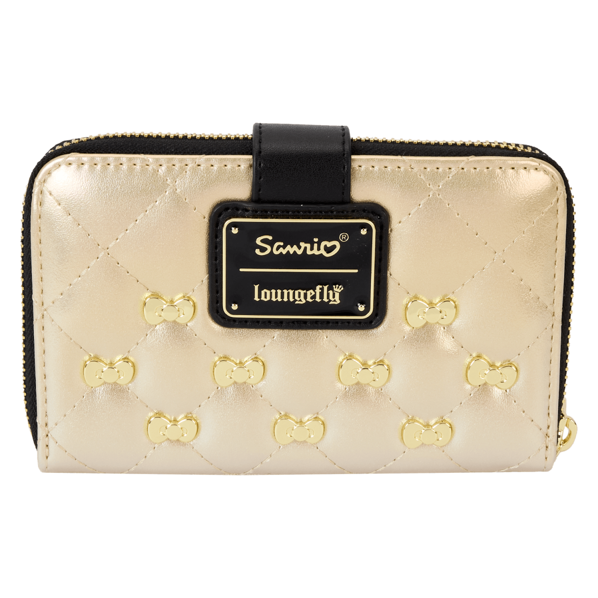 Sanrio Hello Kitty 50th Anniversary Gold Zip Around Wallet - Figurine Wallets Sanrio - vue 5