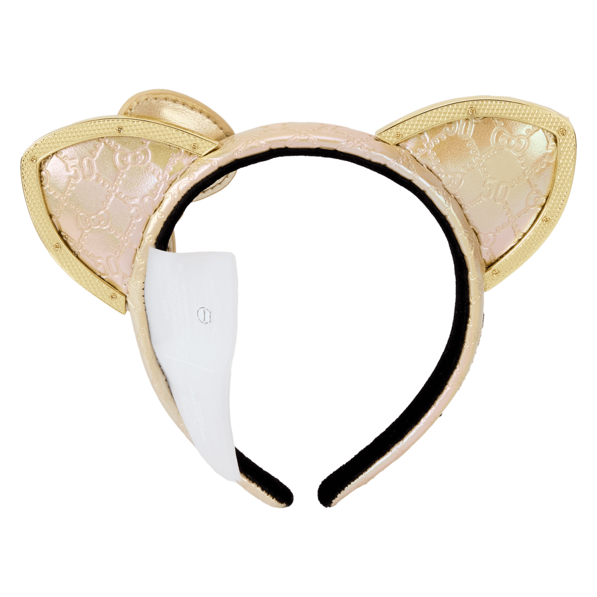 Sanrio Hello Kitty 50th Anniversary Metallic Gold Ear Headband - Figurine Ear Headbands Sanrio - vue 4