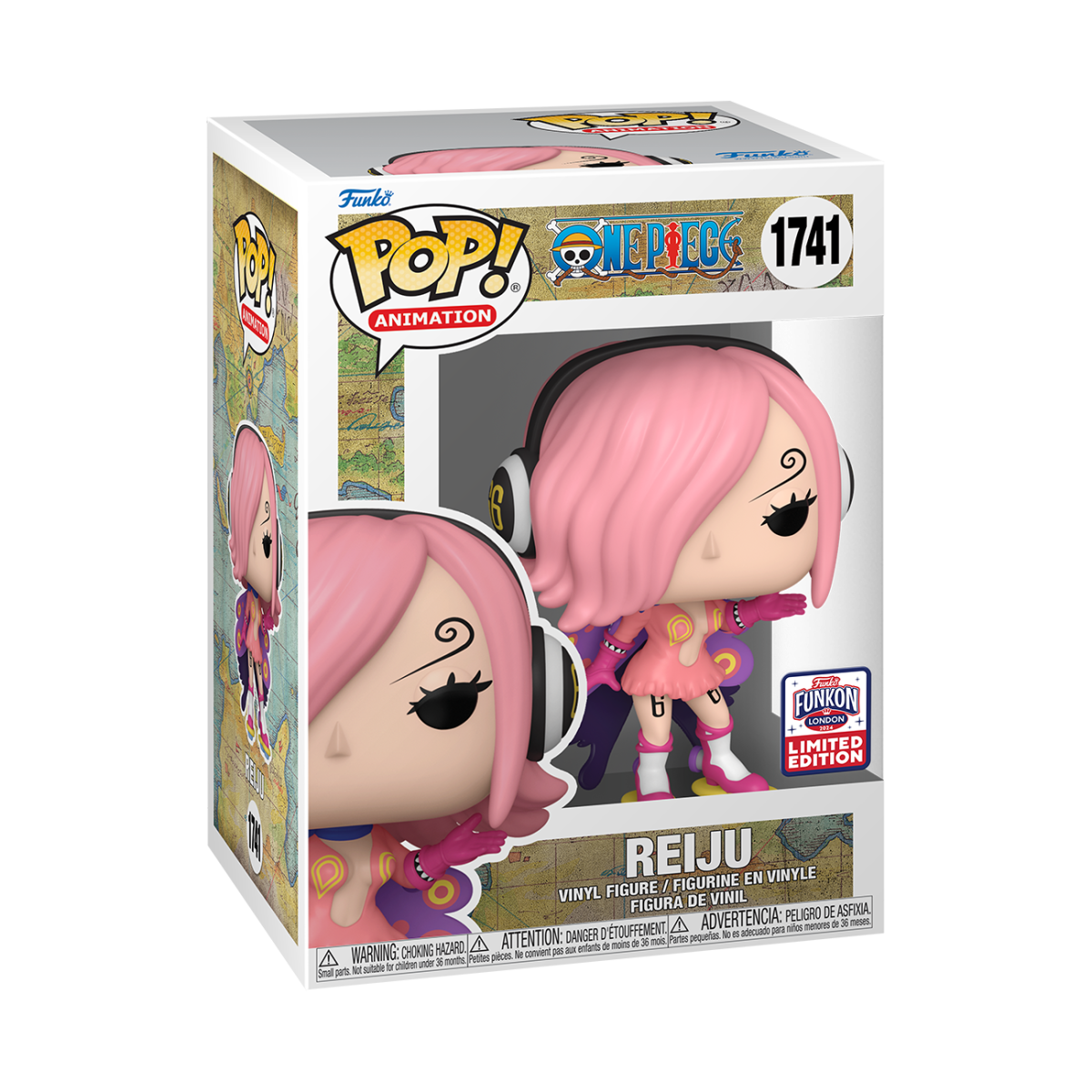 Pop! Reiju - Figurine Pop! One Piece - vue 2