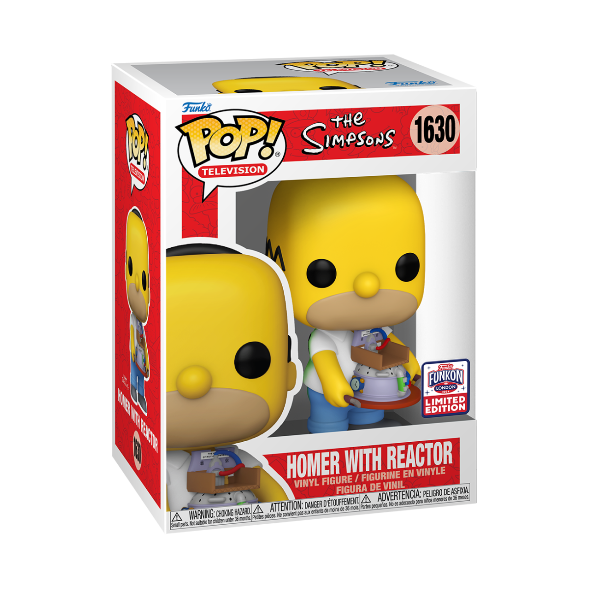 Pop! Homer with Reactor - Figurine Pop! The Simpsons - vue 2