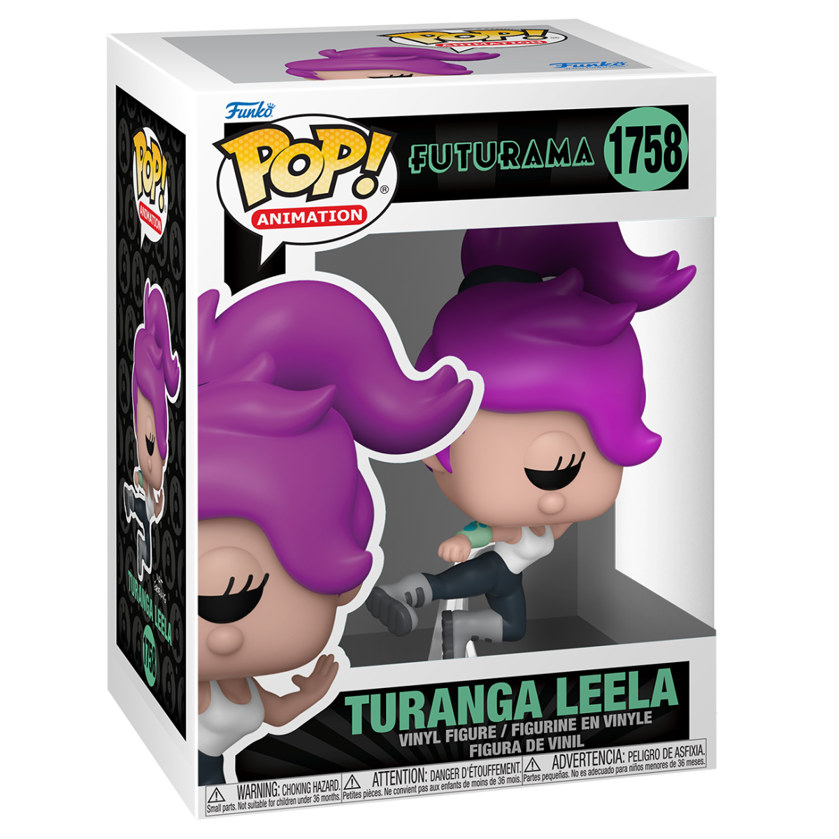 Pop! Turanga Leela - Figurine Pop! Futurama - vue 2