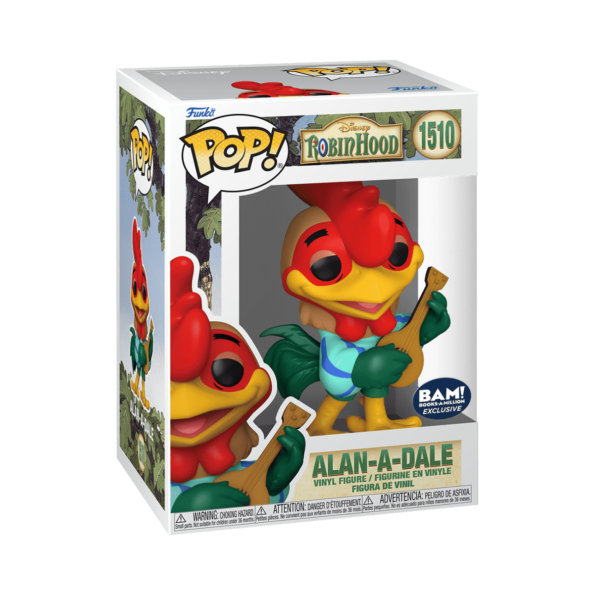 Pop! Alan-A-Dale - Figurine Pop! Disney - vue 2