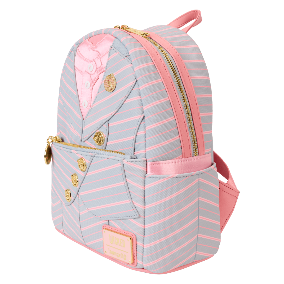Wicked Glinda Shiz University Uniform Cosplay Mini Backpack - Figurine Bags Wicked - vue 4