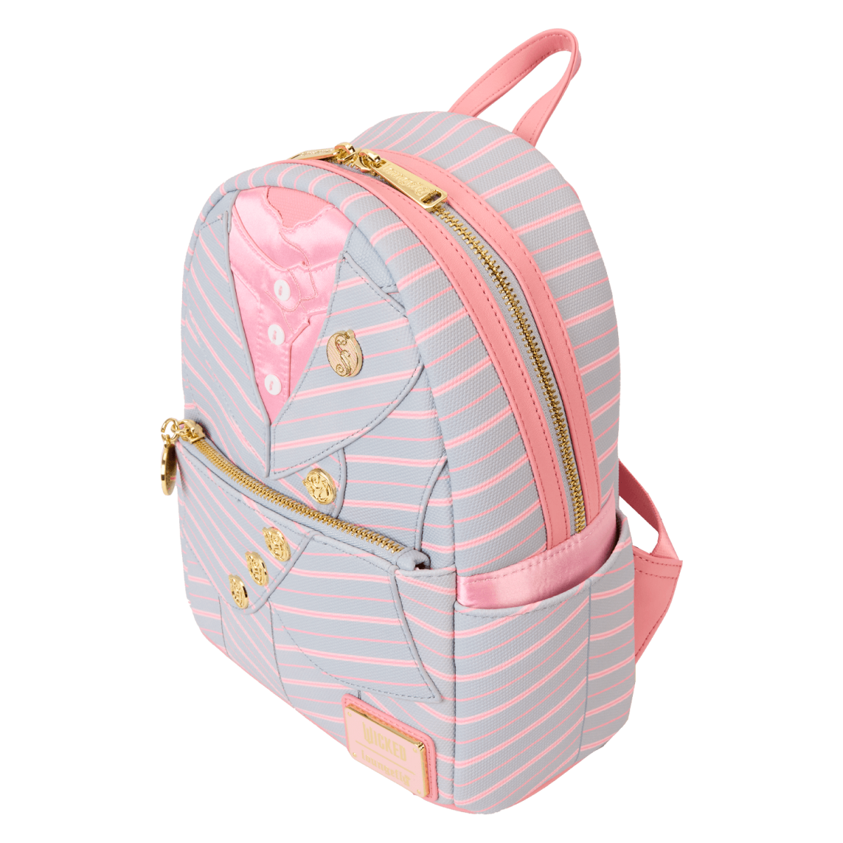 Wicked Glinda Shiz University Uniform Cosplay Mini Backpack - Figurine Bags Wicked - vue 5