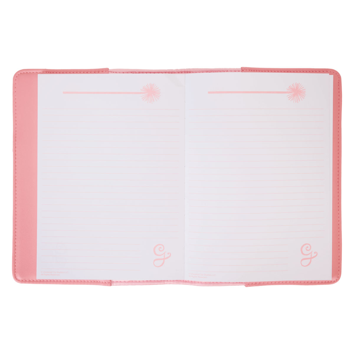 Wicked Glinda Shiz University Uniform Refillable Stationery Journal - Figurine Stationery Wicked - vue 2