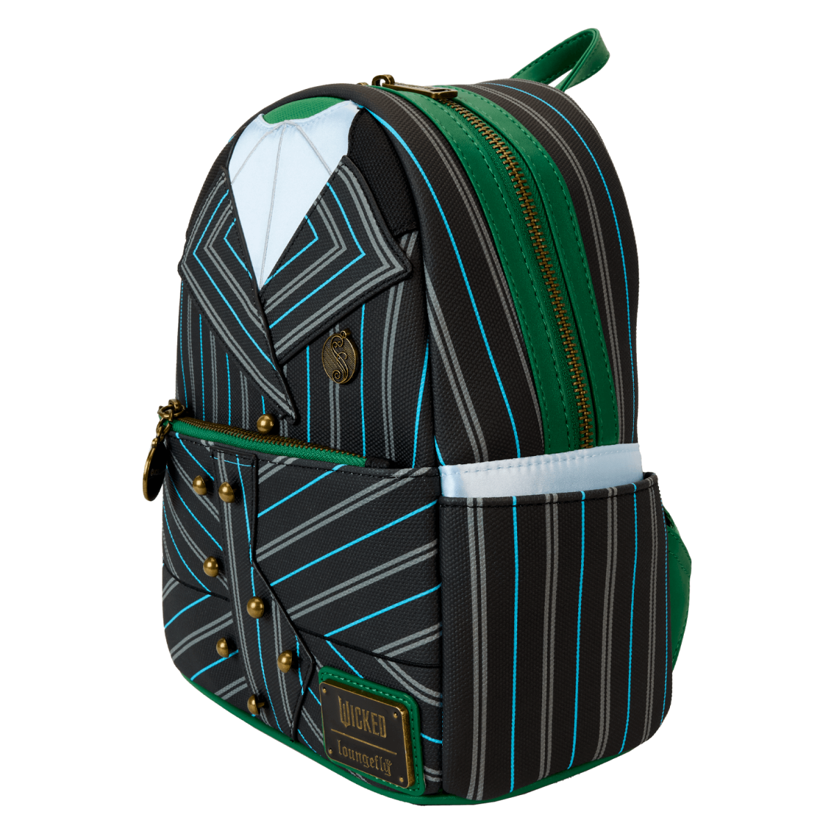 Wicked Elphaba Shiz University Uniform Cosplay Mini Backpack - Figurine Bags Wicked - vue 4