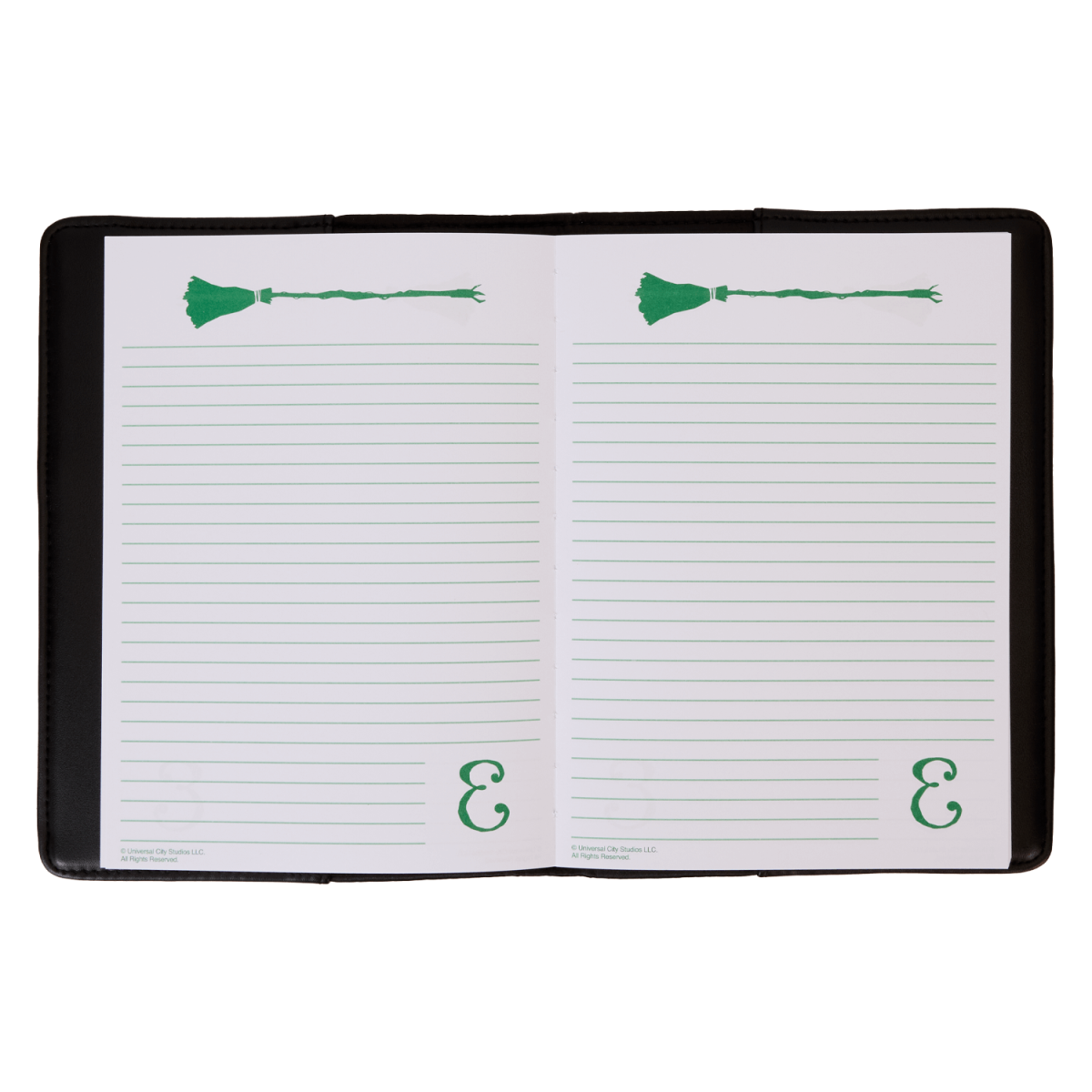 Wicked Elphaba Shiz University Uniform Refillable Stationery Journal - Figurine Stationery Wicked - vue 2