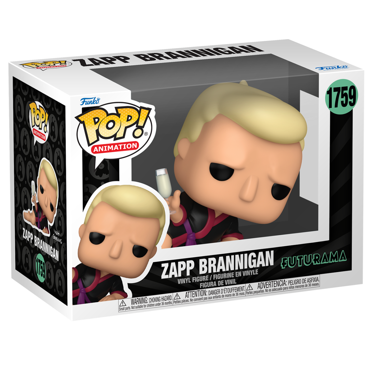 Pop! Zapp Brannigan - Figurine Pop! Futurama - vue 2