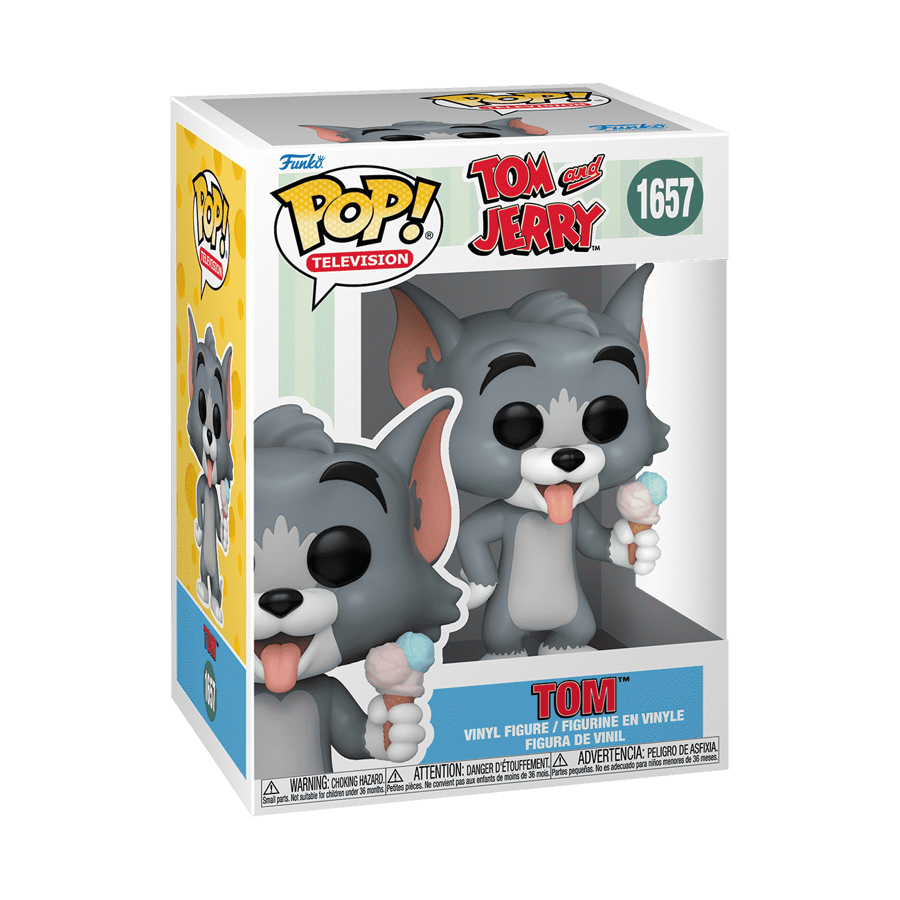 Pop! Tom with Ice Cream - Figurine Pop! Tom and Jerry - vue 2