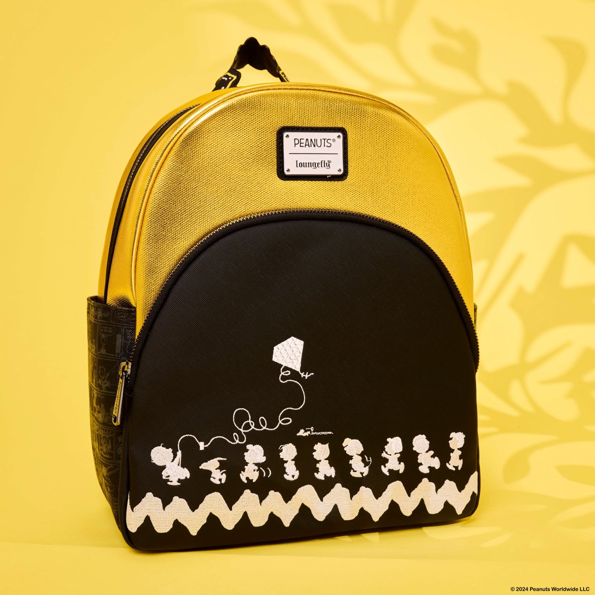 Peanuts 75th Anniversary Snoopy & Gang Mini Backpack - Figurine Bags Peanuts - vue 2