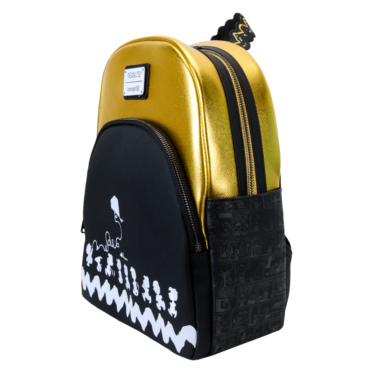 Peanuts 75th Anniversary Snoopy & Gang Mini Backpack - Figurine Bags Peanuts - vue 4