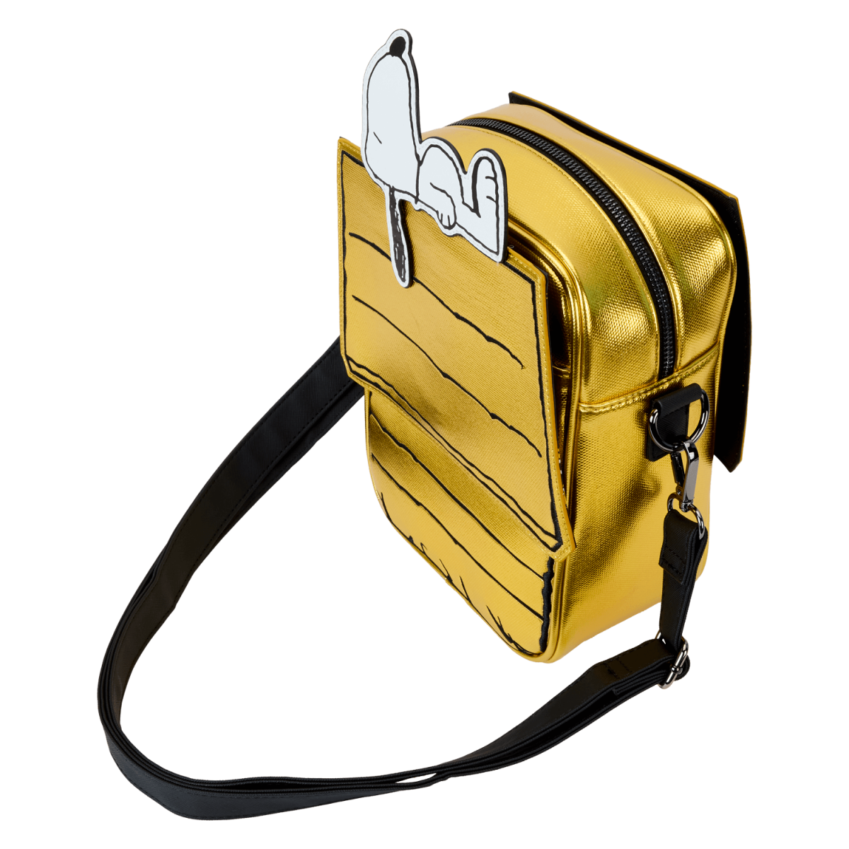 Peanuts 75th Anniversary Snoopy Doghouse Crossbody Bag - Figurine Bags Peanuts - vue 4