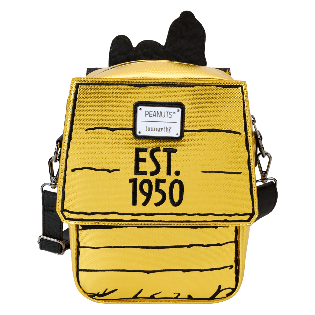 Peanuts 75th Anniversary Snoopy Doghouse Crossbody Bag - Figurine Bags Peanuts - vue 6