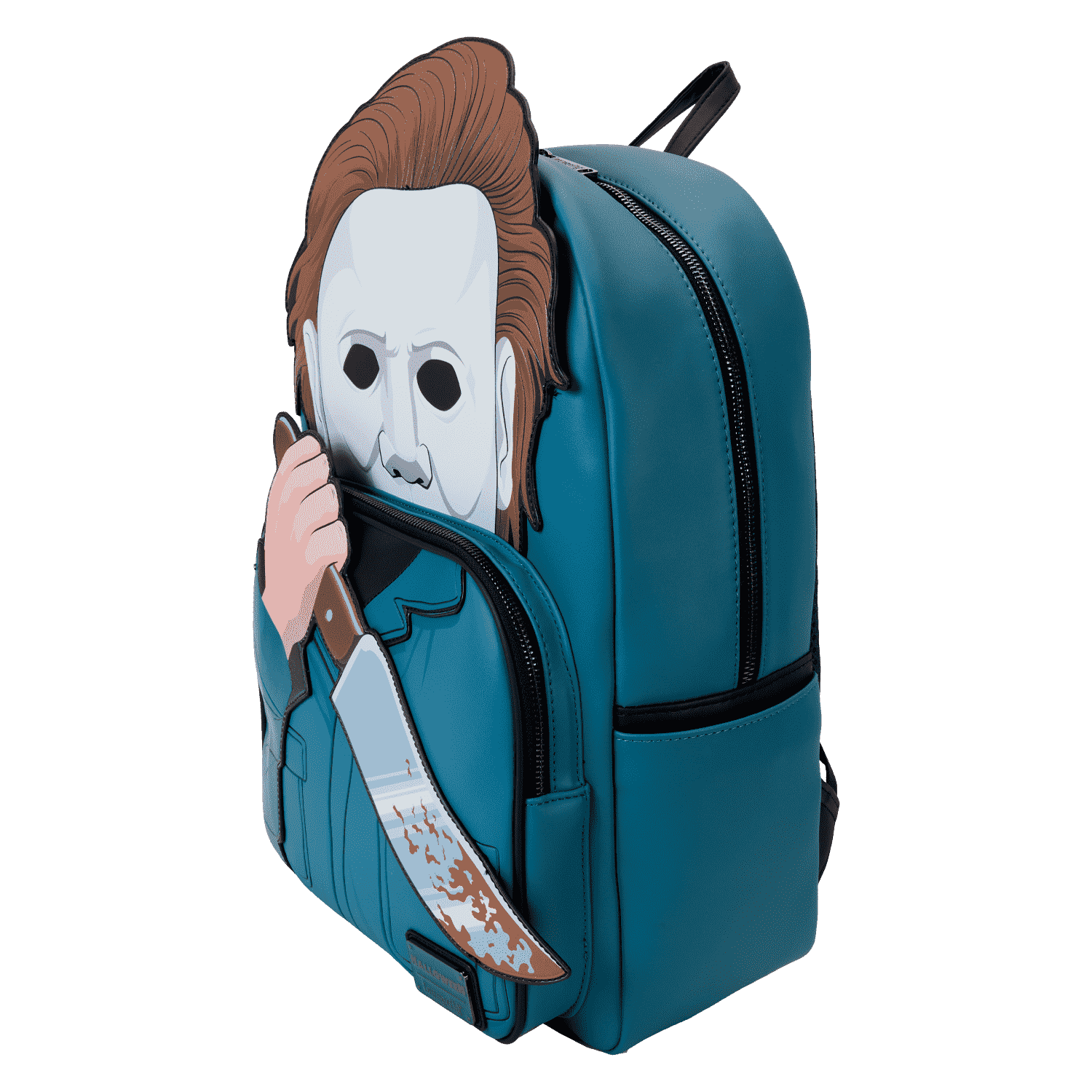 Halloween Michael Myers Cosplay Glow Full-Size Backpack - Figurine Bags Halloween - vue 4