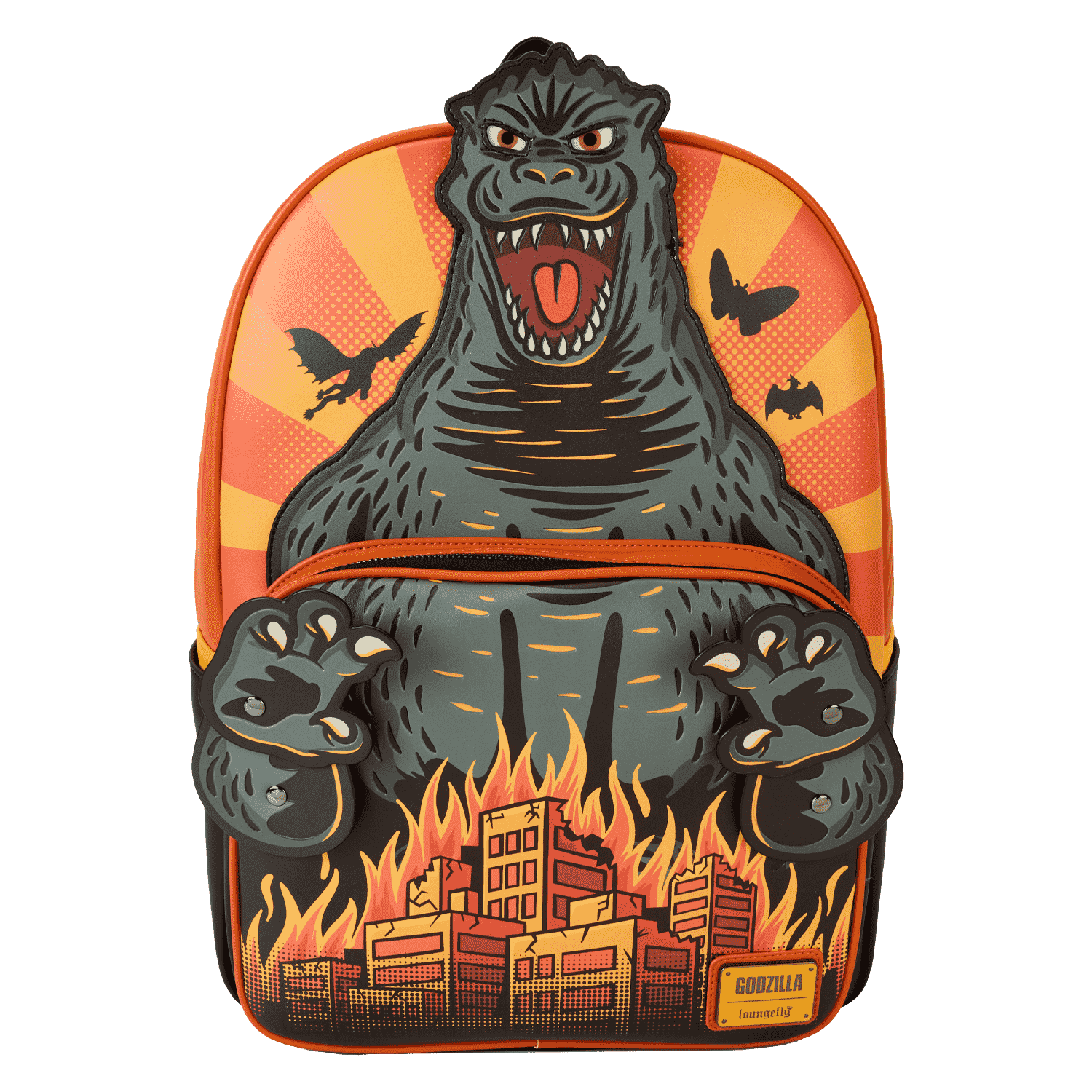 Godzilla Attack Full-Size Backpack - Figurine Bags