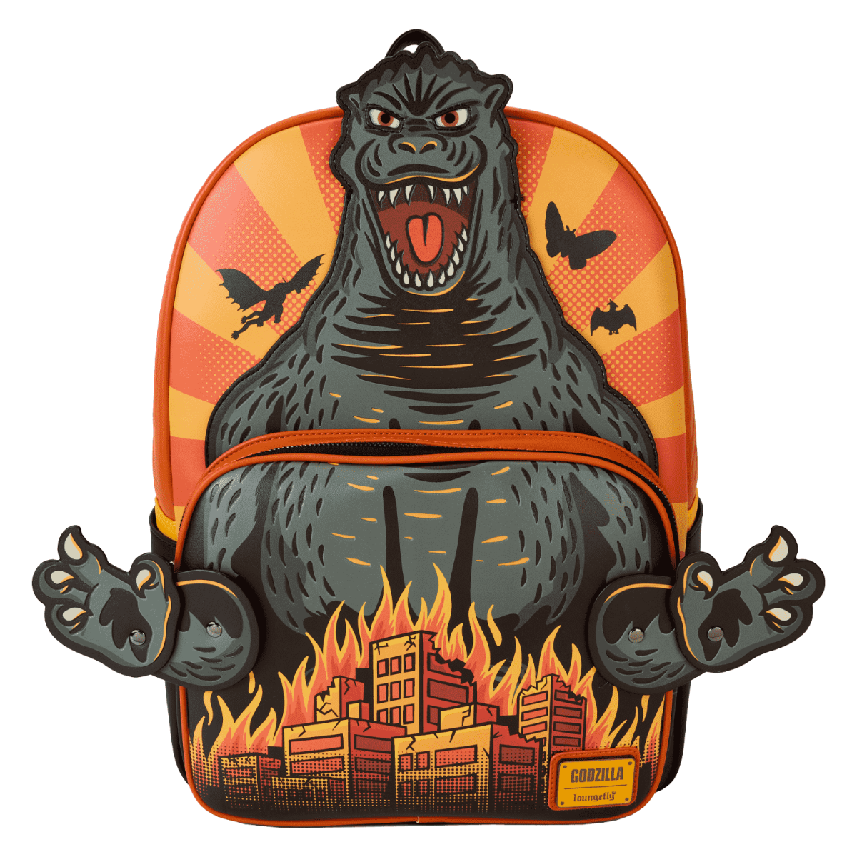 Godzilla Attack Full-Size Backpack - Figurine Bags Godzilla - vue 3