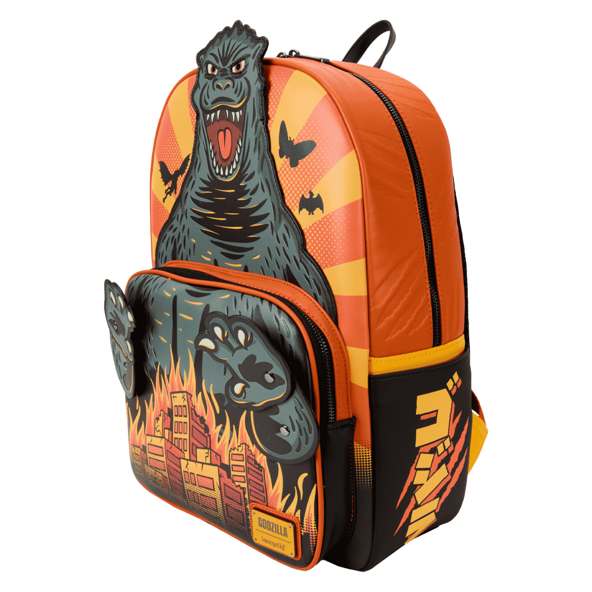 Godzilla Attack Full-Size Backpack - Figurine Bags Godzilla - vue 4