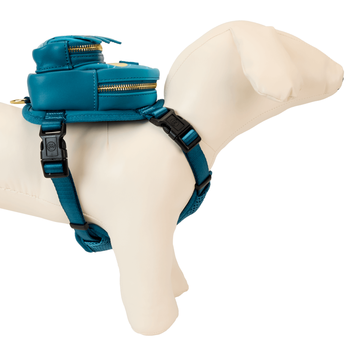 Harry Potter Hogwarts Castle Glow Mini Backpack Dog Harness - Figurine Pet Accessories Harry Potter - vue 7