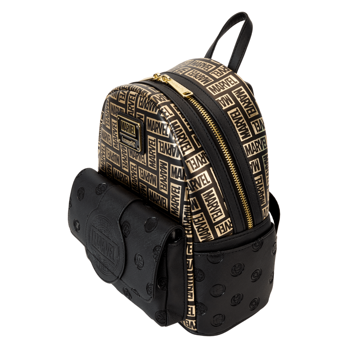 Marvel 85th Anniversary All-Over Print Logo Mini Backpack - Figurine Bags Marvel - vue 4