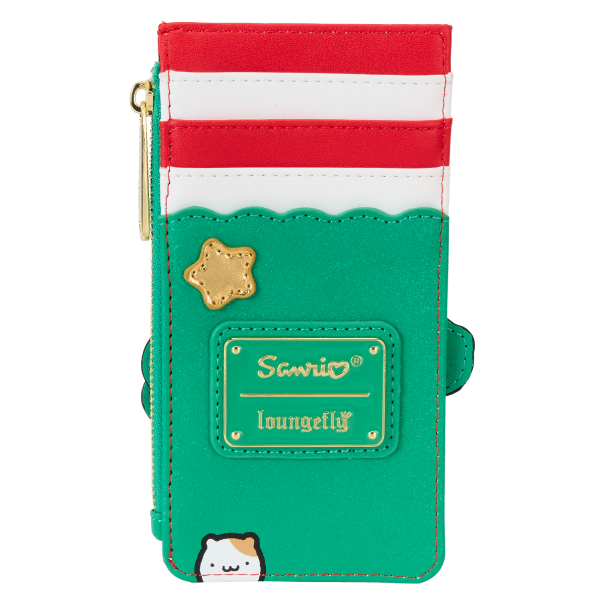 Sanrio Exclusive Pompompurin Santa Hat Large Card Holder - Figurine Wallets Sanrio - vue 5